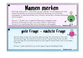 Vorschau - Aufgabenkarten - Übungsfächer / Spiele zur Förderung der exekutive Funktionen - Seite 2