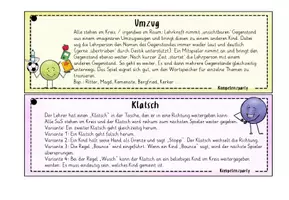 Vorschau - Aufgabenkarten - Übungsfächer / Spiele zur Förderung der exekutive Funktionen - Seite 3