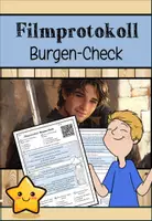 Vorschau - Arbeitsblätter - Filmprotokoll - Burgen-Check (differenzierte Arbeitsblätter mit Lösungen) - Deckblatt