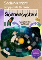 Vorschau - Stundenentwürfe - Legematerial: Weltall und Sonnensystem (Bundle 3 in 1) - Seite 1