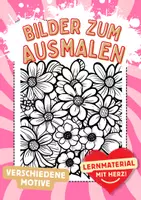 Vorschau - Mal- und Bastelvorlagen - Pop Art Ausmalbilder - Deckblatt