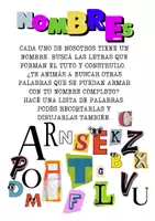 Vista previa - Hojas de trabajo - Actividades primero días - página 1