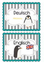 Vorschau - Präsentationen/Tafelbilder - Tagestransparenz Pinguinklasse | Pinguin Tafelmaterial - Seite 2