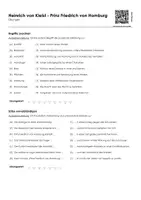 Vorschau - Arbeitsblätter - Heinrich von Kleist - Prinz Friedrich von Homburg - Lückentexte und Quiz - Seite 3