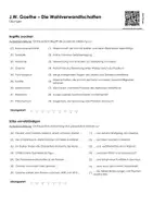 Vorschau - Arbeitsblätter - J.W. Goethe – Die Wahlverwandtschaften - Lückentexte und Quiz - Seite 3