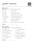 Vorschau - Arbeitsblätter - J.W. Goethe - Torquato Tasso - Lückentexte und Quiz - Seite 3