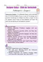 Vorschau - Stundenentwürfe - Designer-Babys Gentechnik Bioethik + Stundenverlaufsplan 9./10.Klasse - Seite 3