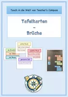 Vorschau - Präsentationen/Tafelbilder - Brüche_Tafelmaterial_Begriffserklärung_Einführung - Deckblatt