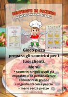 anteprima - Esercizi - MATEMATICA PRIMA E SECONDA GIOCO PIZZERIA - Pagina di copertina