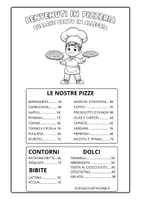 anteprima - Esercizi - MATEMATICA PRIMA E SECONDA GIOCO PIZZERIA - Pagina 1