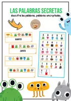 Vista previa - Tarjetas / Manipulativos - Palabras encriptadas - Tesoros Brillantes - Portada