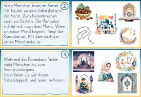 Vorschau - Fördermaterial/Inklusion - Ramadan Lesen und Merken - Kartei 2. Klasse - Seite 2