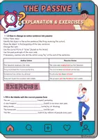 Vorschau - Arbeitsblätter - The Passive Explanation & Exercises - Seite 1
