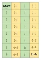 Vorschau - Spiele - Domino ((un-)gleichnamige Brüche addieren) - Deckblatt