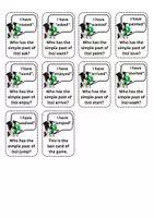 Vorschau - Spiele - I have ... Who has ...? Simple Past (Version 1) - Seite 2