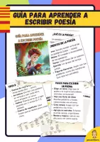 Vista previa - Presentaciones - Guía para aprender a escribir poesía (21 marzo dia Mundial de la Poesia) - Portada