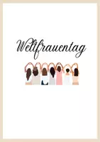 Vorschau - Arbeitsblätter - Weltfrauentag (Historischer Überblick, Plakat) - Deckblatt