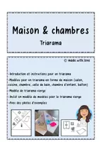 Aperçu - Feuilles d'exercices - maison et chambres - Triarama - Page de couverture