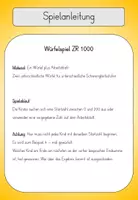 Vorschau - Spiele - Mathematik im Zahlenraum bis 1000 – Rechenübungen, Würfelspiel & Arbeitsblätter (3. Klasse) - Seite 1