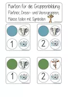 Vorschau - Lehrpläne/Lehrermaterial - Gruppeneinteilung für Klassen im Safarilook - Seite 2