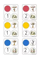 Vorschau - Lehrpläne/Lehrermaterial - Gruppeneinteilung für Klassen im Safarilook - Seite 3