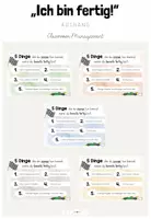 Vorschau - Poster - Classroom-Management: "Ich bin fertig. Was nun?" - Visualisierung - Deckblatt