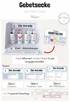 Vorschau - Mal- und Bastelvorlagen - Religion: Unsere Gebetsstation/ Gebetsecke (Kl. 2-4) - Deckblatt