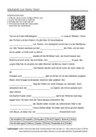Vorschau - Arbeitsblätter - Arbeitsblätter zum Thema "Tanne" + Lösung & MP3 + Infografik - Deckblatt