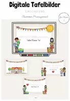 Vorschau - Präsentationen/Tafelbilder - Einschulung: Digitale Tafelbilder/ Begrüßungsbilder für die digitale Tafel - Deckblatt