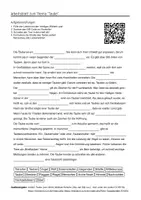 Vorschau - Arbeitsblätter - Arbeitsblätter zum Thema "Taube" + Lösung & MP3 + Mindmap + Infografik - Deckblatt