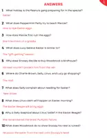 Vorschau - Arbeitsblätter - Movie Guide : It's the Easter Beagle, Charlie Brown (1974) - Questions and Answers - Seite 2