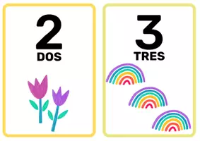 Vista previa - Tarjetas / Manipulativos - Números y cantidades del 0 al 30 - página 1