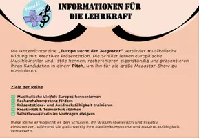 Vorschau - Unterrichtsreihen - Musikalische Europareise - Europa sucht den Megastar - Seite 2
