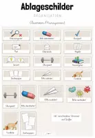 Vorschau - Poster - Classroom-Management: Ablageschilder (in 3 Größen) - Deckblatt