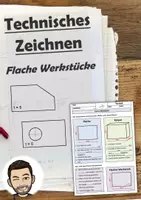 Vorschau - Stundenentwürfe - Flache Werkstücke - Sparpaket (auch Homeschooling) - Seite 1