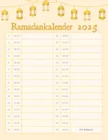 Vorschau - Anderer Materialtyp - Ramadankalender 2025 - Seite 1