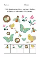 Vorschau - Mal- und Bastelvorlagen - Materialpaket Kalender & Zeit - Sachunterricht - Seite 3