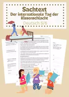 Vorschau - Arbeitsblätter - Materialpaket Sachtexte: Kuriose Feiertage Klasse 5/6 - Seite 1
