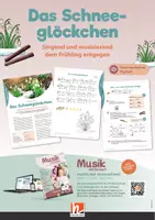 Vorschau - Stundenentwürfe - Frühlingslied: Das Schneeglöckchen singen und musizieren - Deckblatt