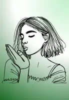 Vorschau - selbst erstellte Cliparts/Grafiken - Mädchen (verschiedene Mimiken & Gesten) - Seite 1