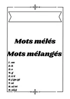 Aperçu - Apprentissages en autonomie - Les mots mêlés mélangés PERIODE 3 - Page de couverture