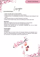 Vorschau - Arbeitsblätter - Lesetexte Ostern 3 verschiedene Niveaus und zusätzlicher Sachtext - Seite 3