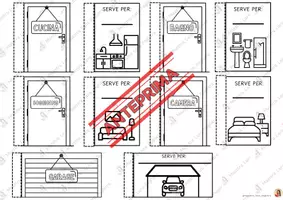 anteprima - Clipart / Immagini originali - Spazi e funzioni della casa - Pagina di copertina