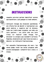 Vista previa - Tarjetas / Manipulativos - Eco-decisions: Bona o mala acció? - página 1