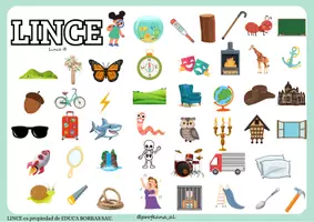 Vista previa - Juegos / Gamificación - Juego del Lince®️- Vocabulario Poco Común - Portada