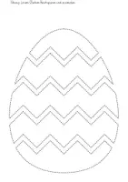 Vorschau - Mal- und Bastelvorlagen - Schwungübungen zu Ostern - Feinmotorik - Seite 3