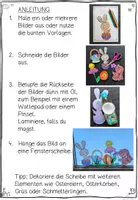Vorschau - Arbeitsblätter - Osterbasteln Materialpaket – Bastelvorlagen für Ostern | Grundschule & Kita #hasenstarkehighlights2026 - Seite 3