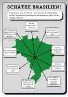 Vorschau - Arbeitsblätter - Entdecke Brasilien - Spannende Aufgaben rund um Brasilien - Geographie/Erdkunde - Seite 3
