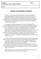Vorschau - Test - 📜 Klassenarbeit „Der Rattenfänger von Hameln" – Sagen / Erzählungen untersuchen & reflektieren 🌊✨ (inkl. Erwartungshorizont) - Seite 1