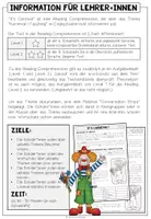 Vorschau - Arbeitsblätter - IT'S CARNIVAL - Reading Comprehension (2-fach differenziert + Conversation Strips) - Seite 1